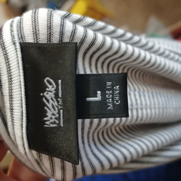 Mossimo short sleeve tunic top high low size large - Picture 5 of 5